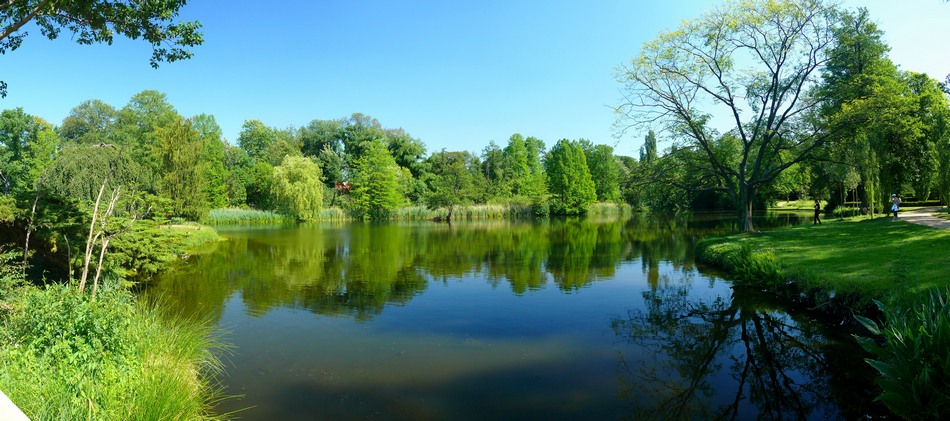 See bei den Römischen Bädern, Park Sanssouci / Quelle: eigene