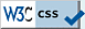 Valid CSS!